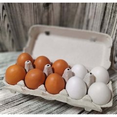 Муляж Яйцо куриное (лоток 10шт.)