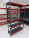 Посилений поличний металевий стелаж Mini Rack 200/120/60 см