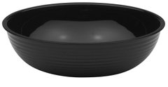 Салатница круглая Ø 25,4 см для выкладки в витрине Cambro (США), Черный, 3 л