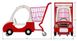 Детская покупательская тележка-автомобиль, 90 л, Красный
