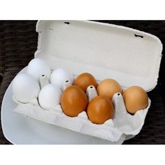 Муляж Яйцо куриное (лоток 10шт)