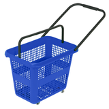 Кошик для покупців, на колесах, 54 л., Shopping Basket, Синій