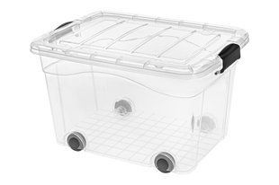 Контейнер для зберігання пластиковий 40 л, з колесами Roller Box