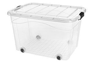 Контейнер для зберігання пластиковий 100 л, з колесами Roller Box