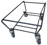 Подставка для корзин на колесах, Тёмно-серый