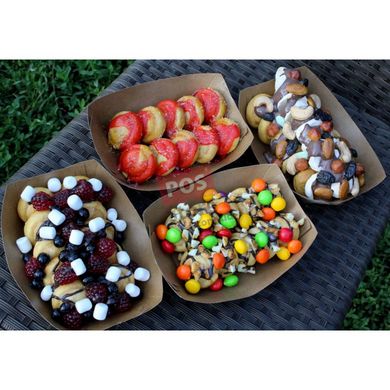 Муляж Оладьи мини с конфетами и орехами