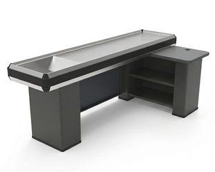 Универсальный кассовый стол (бокс) L - 2100