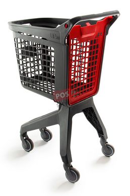Купівельний візок Shopping Basket UP.80 червоний, 80л, Іспанія, Червоний