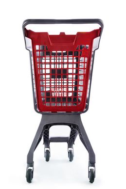 Покупательская тележка Shopping Basket UP.80 красная, 80л, Испания, Красный