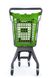 Покупательская тележка Shopping Basket UP.80 зеленая, 80л, Испания, Зелёный