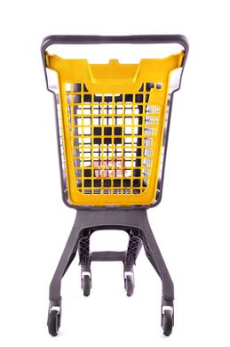 Покупательская тележка Shopping Basket UP.80 желтая, 80л, Испания, Жёлтый