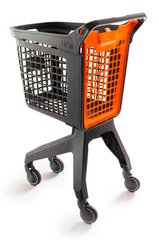 Покупательская тележка Shopping Basket UP.80 оранжевая, 80л, Испания, Оранжевый