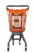 Покупательская тележка Shopping Basket UP.80 оранжевая, 80л, Испания, Оранжевый