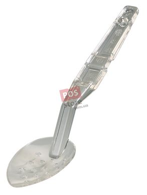 Гастрономическая раздаточная ложка с перфорацией Cambro, Прозрачный, 28,3х7,3 см